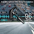 thumbnail image 3 of Auriculares Bluetooth inalámbricos YIDUOKING con micrófono ENC 110H de reproducción, 3 of 8