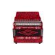 thumbnail image 2 of Acordeón MONT MG (G) RED EAD MONTANARI 31 Botones Rojo 46x50x28, 2 of 11
