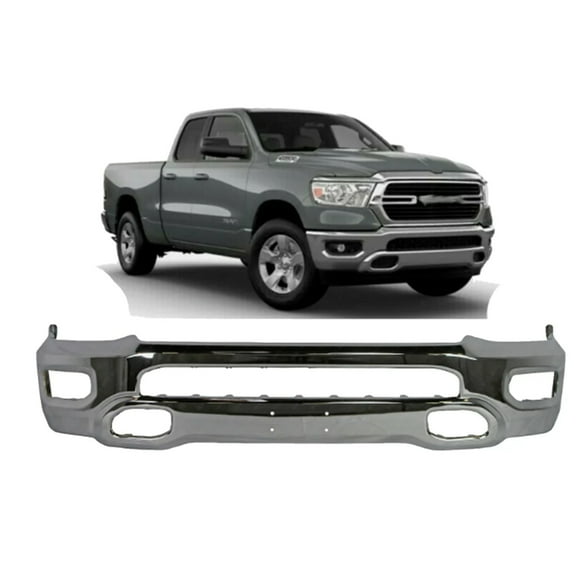 NINTE Front Bumper Face Bar for 2019-2024 Ram 1500 New Body Style
