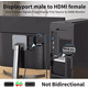 thumbnail image 5 of Adaptador Displayport A Hdmi 4k 3d Full Hd Negro, 5 of 5