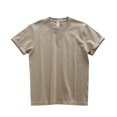 thumbnail image 3 of Camiseta gruesa de gran tamaño Dukeen de 280 g/m² para hombre, camiseta de manga corta de verano de algodón de color sólido, camisetas casuales de una pieza, 3 of 5