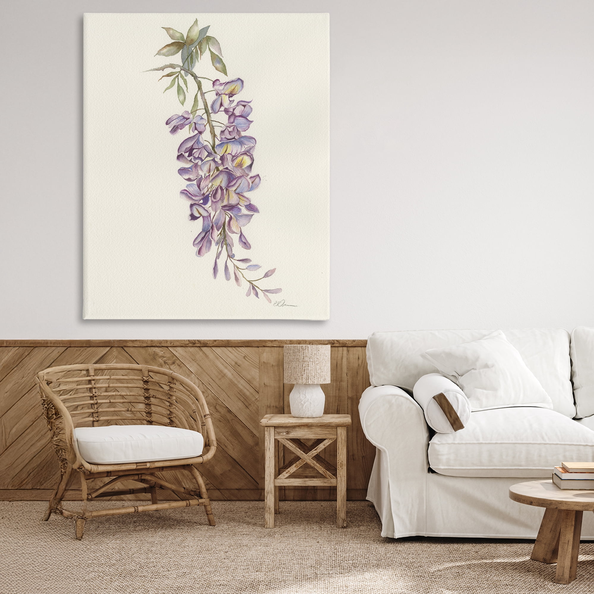 Stupell Industries Delicate Hyacinths Study Canvas Wall Art, design by Cady Driver