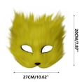 thumbnail image 2 of Máscaras para Fiestas de Máscaras, Accesorios de Media Cara para Hombres y Mujeres, Máscaras Faciales de Halloween, Máscaras Pequeñas de Liaozhai, 2 of 3