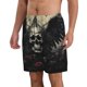 thumbnail image 2 of Balery Vintage Winged Rose Skull Traje de Baño Estilo Hawaiano para Hombre, Shorts de Secado Rápido con Bolsillos-3X-Large, 2 of 6