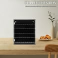 thumbnail image 4 of NICEXMAS Medal Display Case Acrylic Black 1Pack 11.8X10.2X2In, 4 of 8