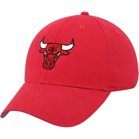 Red Bull Racing Hat - Men's Red Chicago Bulls Mass Basic Adjustable Hat - OSFA