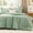 Sage Green, variant on Dark Emerald Green Comforter California King Size, 3 Pieces Cal King Lightweight Solid Bedding Comforter Set, All Season Fluffy Bed Set (104x96In Comforter & 2 Pillowcases)