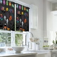 thumbnail image 2 of LALILO Kitchen Curtains and Valances Set of 3 36" Halloween Window Treatment Tiers for Window Decor, 2 of 5