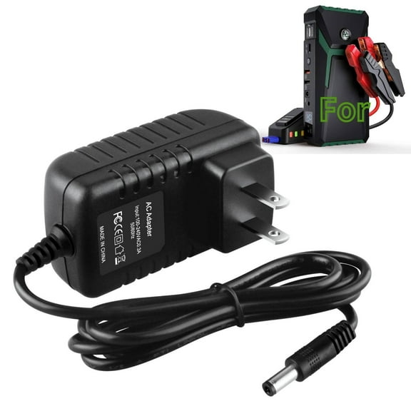 K-MAINS 15V AC Adapter Charger Compatible With TACKLIFE T8 800A Car Jump Starter Power Supply Cord