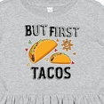 thumbnail image 4 of Inktastic But First Tacos Girls Toddler Dress, 4 of 5