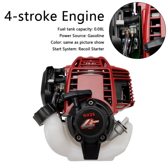 25cc 4-stroke engine 4 strokes weed eater motor lawn mower brush cutter fit for GX25