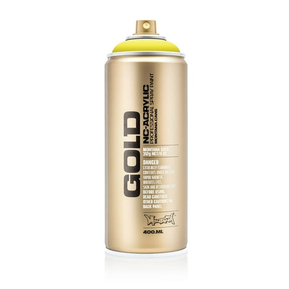 Montana Cans GOLD Spray Paint, 400ml, Brimstone