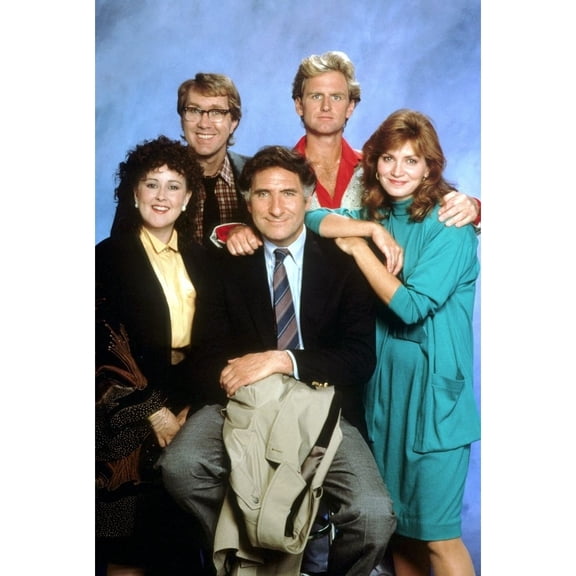 Dear John, Jane Carr, Harry Groener, Judd Hirsch, Jere Burns, Isabella Hofmann, 1988-92, (C)Paramount Television/Courtesy Everett Collection Poster Print (8 x 10)