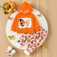 thumbnail image 2 of Gibobby Baby Clothes for Girls Boy Solid Color Zipper Hoodie and Sweatpants Outfits Fall Winter Toddler Sweatsuit(Orange,6-9 Months), 2 of 9