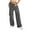 Dark Gray, variant on QTSHPN Athleta Pants Women Casual Pants High Waisted Wide Leg Sweatpants Pockets Comfortable Soft Athletic Joggers Everyday Wear Long Womens Pants Dark Gray L