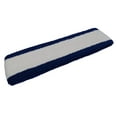 thumbnail image 7 of Couver Unisex Two Tone Wide Basketball Headband Striped Sports Sweatband 3 Pack One Size, White/Blue, 7 of 7
