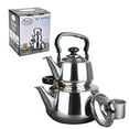 thumbnail image 1 of Aramco WLA037 Double Tea Kettle, 1.2/3L, Stainless Steel, 1 of 8