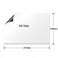 thumbnail image 1 of Flexible Magnetic Whiteboard Sticker With Dry-Erase Markers, Reusable Adhesive-Free Drawing Sheet for Office Home School, 1 of 7