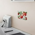 thumbnail image 5 of Yayeee Toggle Light Switch Wall Plate 2-Gang 4.56"x4.48" Decorative Outlet Cover, Apple Pattern, 5 of 7