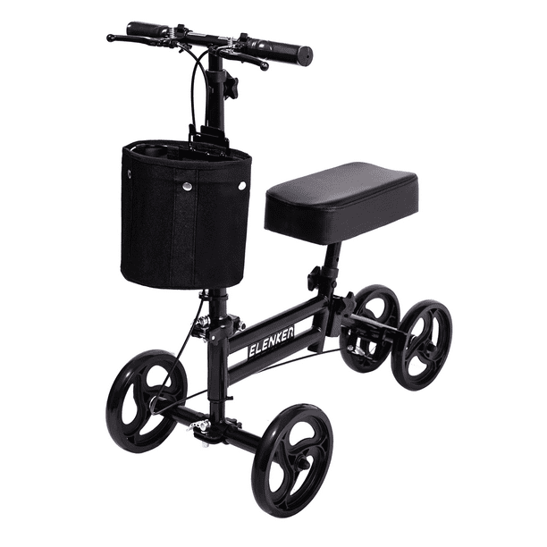 Elenker Steerable Knee Walker Deluxe Medical Scooter for Foot Injuries