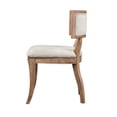 thumbnail image 4 of Madison Park Signature Marie 18.5" Solid Wood Dining Chair in Beige (2PC), 4 of 5