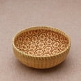 thumbnail image 4 of Pantry Organizers and Storage Clearance! Small Storage Basket Fruit Basket for Kitchen Baskets for Shelves Wicker Storage Basket Storage Woven Baskets for Organizing Woven Basket Wall Decor A Bamboo, 4 of 8