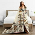 thumbnail image 4 of Mushroom Throw Blanket Mushroom Print Throw Blankets Gifts for Couch Sofa Bed Stuff Decor Soft Cozy Fleece Plush Warm Flannel Bedding for Lover Men Women Boys Girls 60"x80", 4 of 7