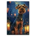 thumbnail image 3 of Airedale Terrier Dog Picture Fantastic Poster Unframe, Airedale Terrier Dog Canvas Frame Ready to Hang - Wall Decor - Gifts For Mom, 3 of 6