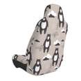 thumbnail image 4 of Lsque Cartoon Bear Brown Pattern Car Seat Covers for Front Seats , Waterproof Seat Covers for Cars, Sporty Front Seat Covers,Car Seat Cover Protector Front Seats, 4 of 5