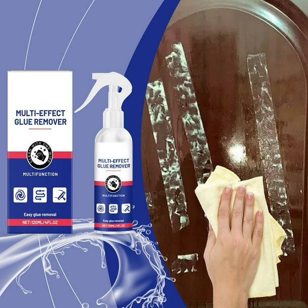 Limpiador doméstico Quitamanchas adhesivo fuerte multifuncional Descompone adhesivos difíciles Metales residuales Vidrio Plástico Removedor de adhesivo de 120 ml