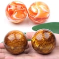 thumbnail image 2 of Handball 1 Pair Finger Exercise Ball Natural Stress Relief Resin Flexible Baoding Balls for Home, 2 of 6