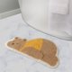 thumbnail image 2 of Alfombras de baño antideslizantes con respaldo de goma duradero absorbente de felpa Extra suave de 24x17 pulgadas, alfombra de baño lavable a máquina, alfombra de baño, 2 of 5