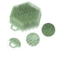 thumbnail image 3 of Unique Bargains Double Side Body Bath Brush 3.70"x3.66"x1.50" 1 Pc Green, 3 of 6