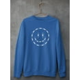 thumbnail image 3 of Smiling Barb Wire Face Sweatshirt Men -Image by Shutterstock, Male Large, 3 of 4