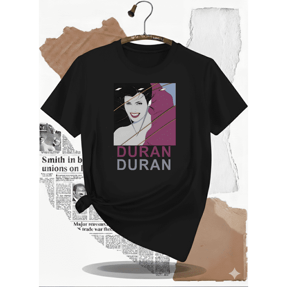 Duran Duran 1980s Retro Band Tour Classic Music Fan Unisex T-Shirt V90620, up to size 5XL