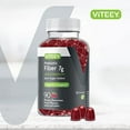 thumbnail image 7 of VITEEY Fiber Gummies 7g, Digestive Support, Fruit Flavor, 90 Count, 1 Pack, 7 of 7