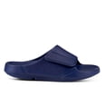 thumbnail image 2 of Sandalia Recovery OOFOS ooAhh Sport Flex azul marino unisex talla 38/39, 2 of 7