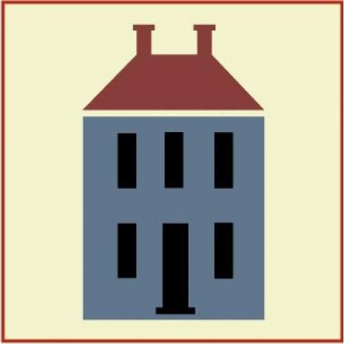 Saltbox 3 Stencil - Vintage Colonial Primitive Farmhouse Folk Art Decor Reusable Laser Cut Mylar Template For Painting Home Decor Crafts Home Animals Inspiration Paisley - The Artful Stencil