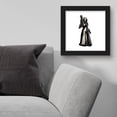 thumbnail image 3 of Gallery Pops The Witcher Season 1 - Yennefer Woodcut Wall Art, Black Framed Version, 12" x 12", 3 of 6