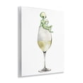 thumbnail image 3 of Stupell Industries Alien Perched on Champagne Glass Food & Beverage Painting Unframed Art Print Wall Art, 11 x 14, 3 of 7