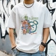 thumbnail image 3 of Men's Short Sleeve Graphic T shirt Collection Summer New Fashion Trend Sports Shirt Loose Fit, 3 of 5