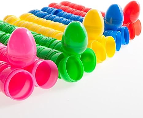 Pack of 2000 Fillable Easter Eggs - Bulk Colorful Bright Plastic Easter Eggs - Perfect for Easter Egg Hunt, Surprise Egg, Easter Hunt - 2.25" Assorted Colors