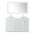 thumbnail image 4 of Wyndham Collection Wcv232360d-Qtz-Us3m58 Avery 60" Free Standing Double Basin Vanity Set -, 4 of 7