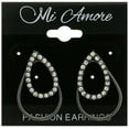thumbnail image 2 of Mi Amore Dangle-Earrings Black, 2 of 2