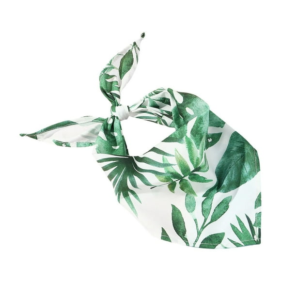 Accesorios de disfraz jinwen bandana para perro lavables para perros medianos y grandes bufanda suave Verde