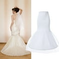 thumbnail image 2 of RUTAYY Women 2 A-Line Floor Length Wedding Ball Gown Petticoat Underskirt Solid Color Casual Travel Skirts, 2 of 6