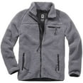thumbnail image 4 of BRANDIT INDIVIDUAL WEAR Adult Male Fleece Full Zip Jacket, Color: Anthracite, Size: XL, 4 of 6