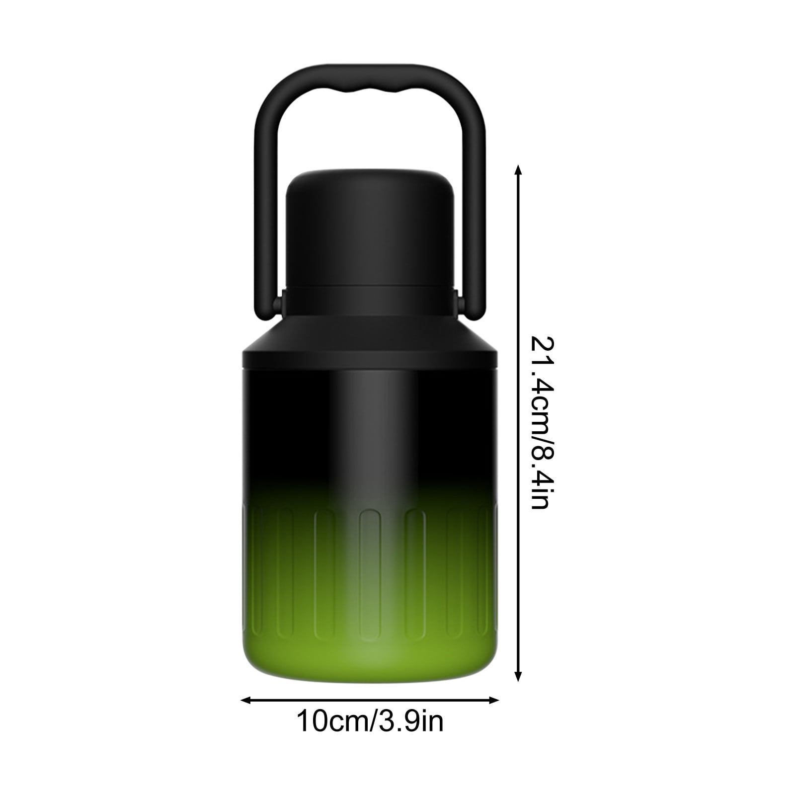 TACILIP Sulated Gallon Jug with Handle Stainless Steel Large Double Vacuum Water Bottle for Hot Cold Drinks Wide Mouth Sweat Proof Great for Travel Camping Stainless Water Bottles, Gifts for Women