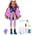 thumbnail image 2 of Monster High Poupée, animal et accessoires Clawdeen Wolf, Croissant, 2 of 6