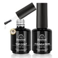 thumbnail image 1 of Set de capa superior en gel con base de esmalte en gel Beetles, 15 ml, para mujer, 1 of 7